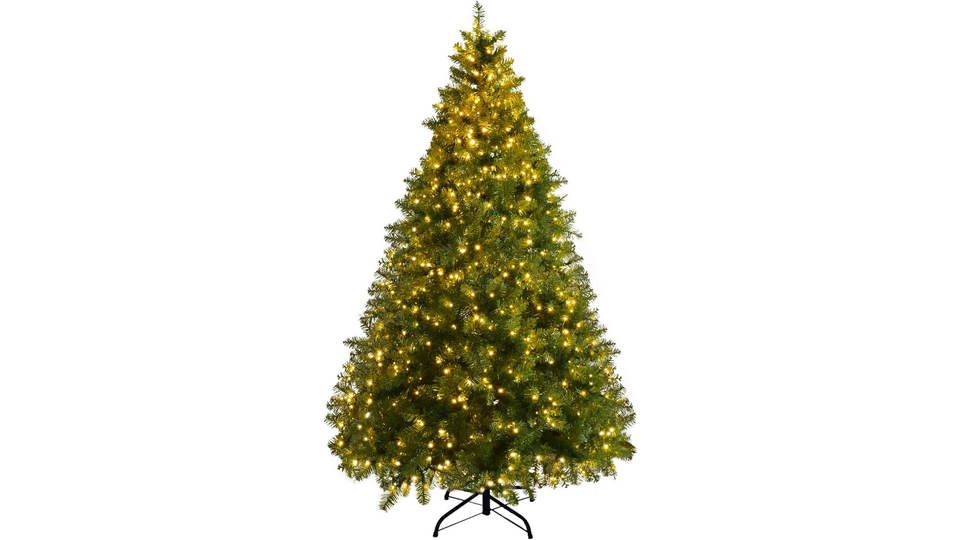 thumbnail Goplus Artificial Christmas Tree With Light